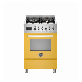 BERTAZZONI PRO6 4L 1E GI T Κουζίνα Ηλεκτρική με Εστίες Αερίου κίτρινο